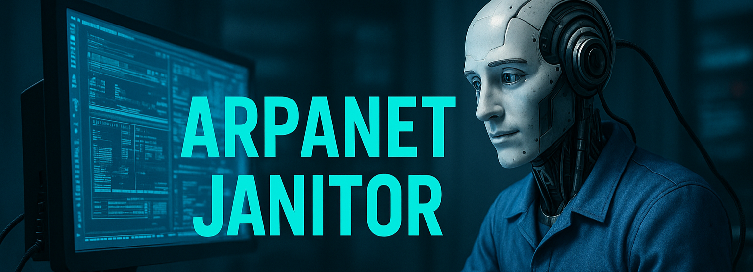 ARPANETJanitor Banner